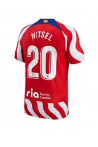 Atletico Madrid Axel Witsel #20 Voetbaltruitje Thuis tenue 2022-23 Korte Mouw